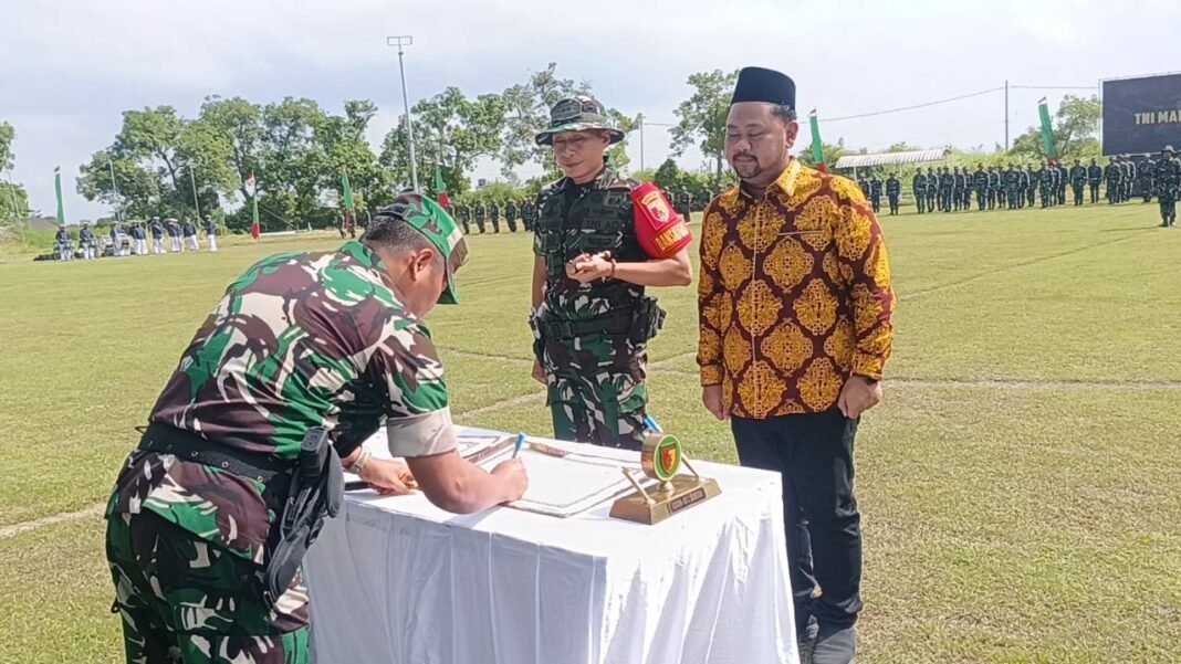 Danrem 084/BJ Menutup TMMD Ke-128 di Slempit, Sinergi dalam Pembangunan Desa