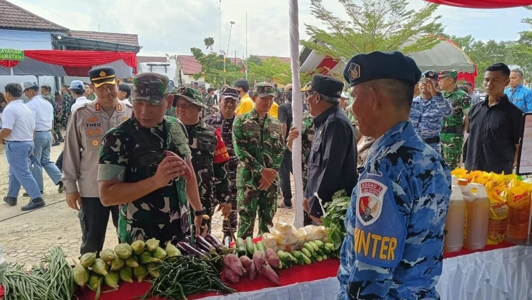 Kegiatan Sosial TNI Warnai Penutupan TMMD Ke-128