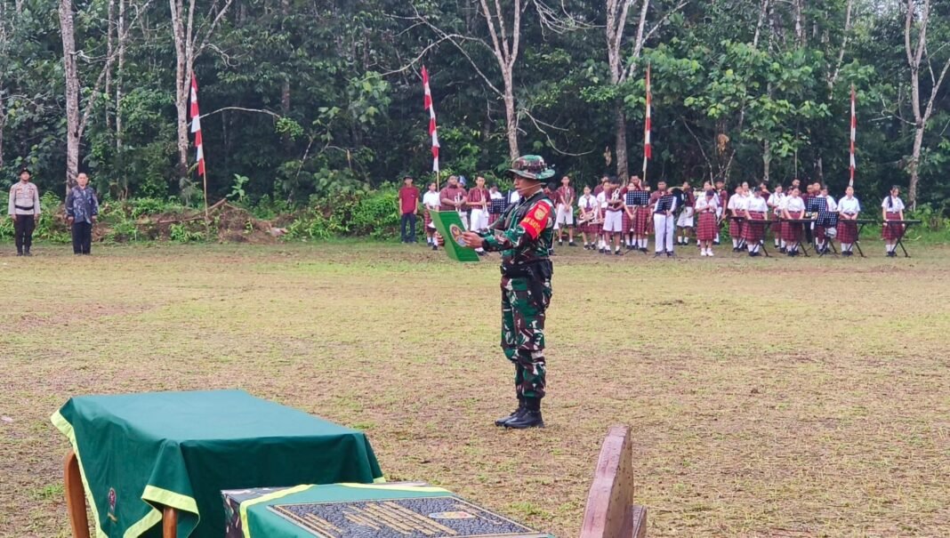 Dansatgas TMMD Paparkan Seluruh Capaian Pembangunan di Lubuk Tampang