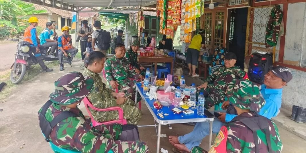 Program TMMD Membawa Kebersamaan Antara TNI dan PLN