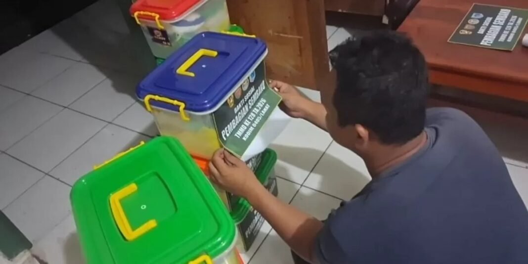 Kodim 0405/Lahat Siapkan Bantuan Sembako Jelang Penutupan TMMD 128