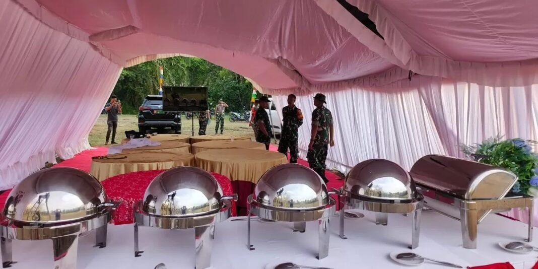 Persiapan Acara Penutupan TMMD 128 Berlangsung Dinamis