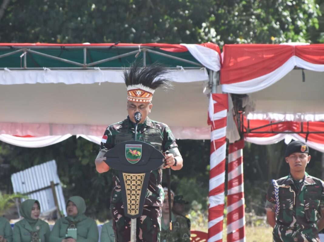 Perayaan Penutupan TMMD Ke-128 di Kampung Keakwa: Semangat Bersama