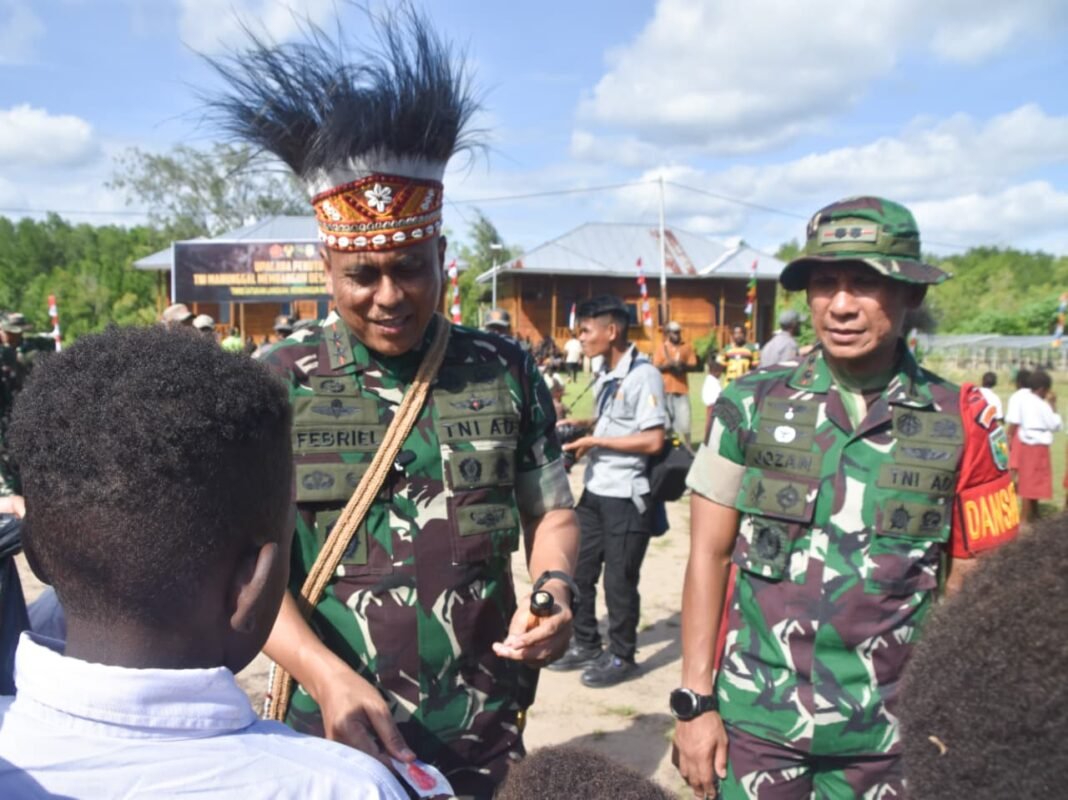 Pangdam XVII/Cenderawasih Ucapkan Terima Kasih Pada Pemkab Mimika dalam TMMD Ke-128