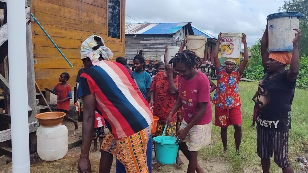 Dukungan Ikhlas Masyarakat Kampung Keakwa untuk TMMD