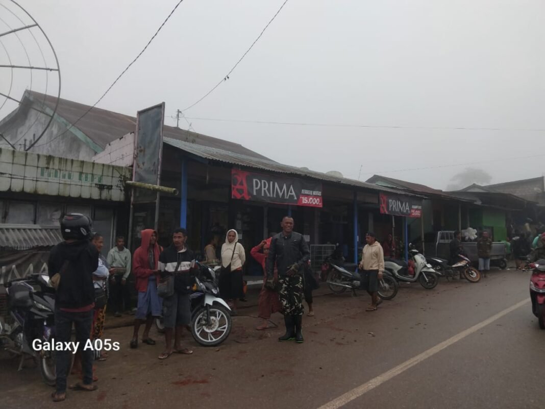 Keamanan Pasar Terjaga, Koramil Mollo Utara Tanggap Aspirasi Warga