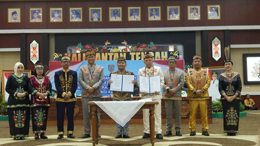 Pangdam XXII/TB dan Gubernur Kalteng Tandatangani Hibah Rindam