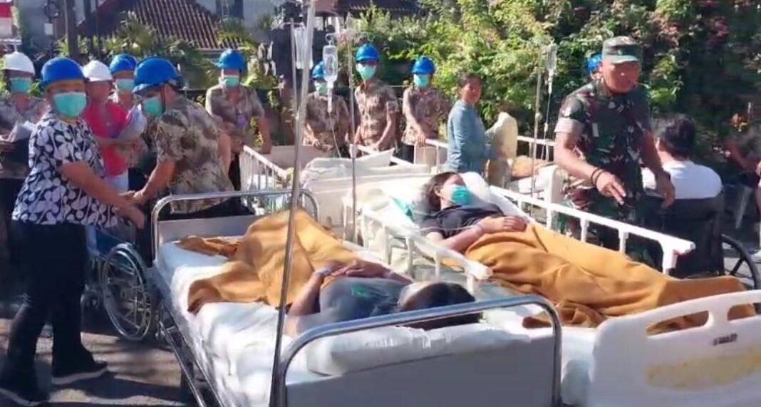 Kegiatan Simulasi Tanggap Darurat di RSUD Klungkung