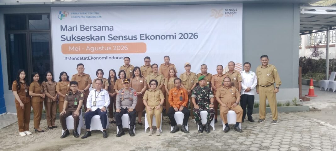 Pgs Kasdim 1018/Gunung Mas Berpartisipasi dalam Apel Siaga Sensus Ekonomi 2026