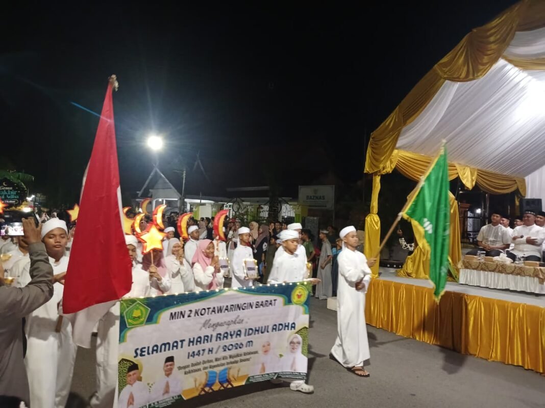 Momentum Pawai Takbir: Perayaan Idul Adha di Kotawaringin Barat