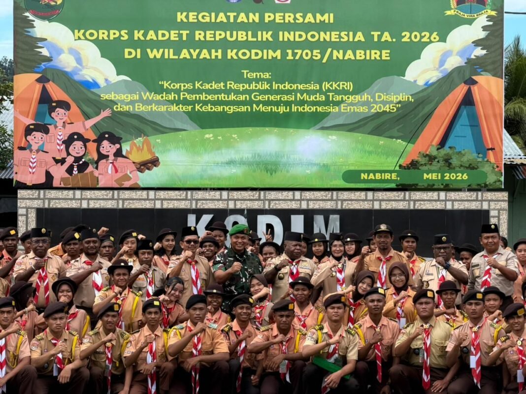 Dandim 1705/Nabire Salurkan Harapan Lewat Persami KKRI 2026