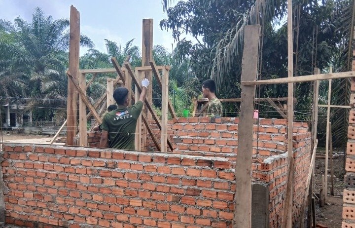 Detail Menjadi Fokus Utama dalam Pembangunan Poskamling di Lahat