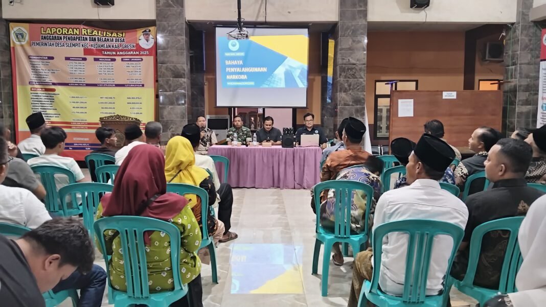 Slempit Berperang Melawan Narkoba melalui Sosialisasi