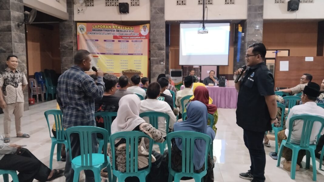 BNN Kabupaten Gresik Ajak Warga Slempit Jadi Benteng Pertama Melawan Narkoba di Forum TMMD