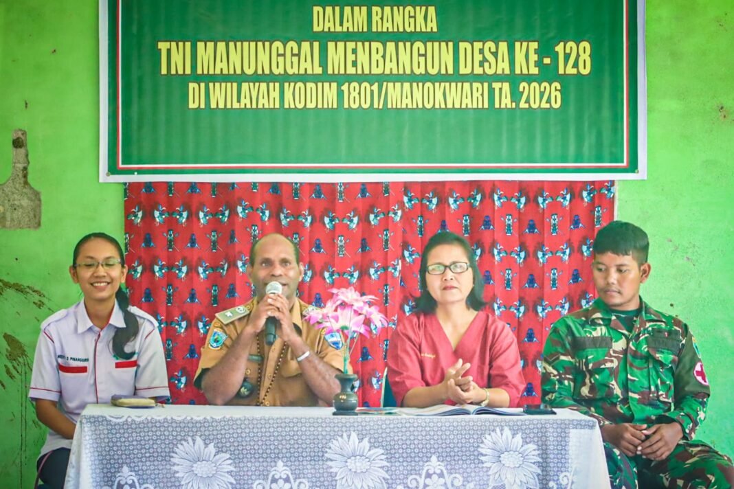 Penyuluhan Keluarga Berencana TMMD Ke-128 Diterima Positif oleh Warga