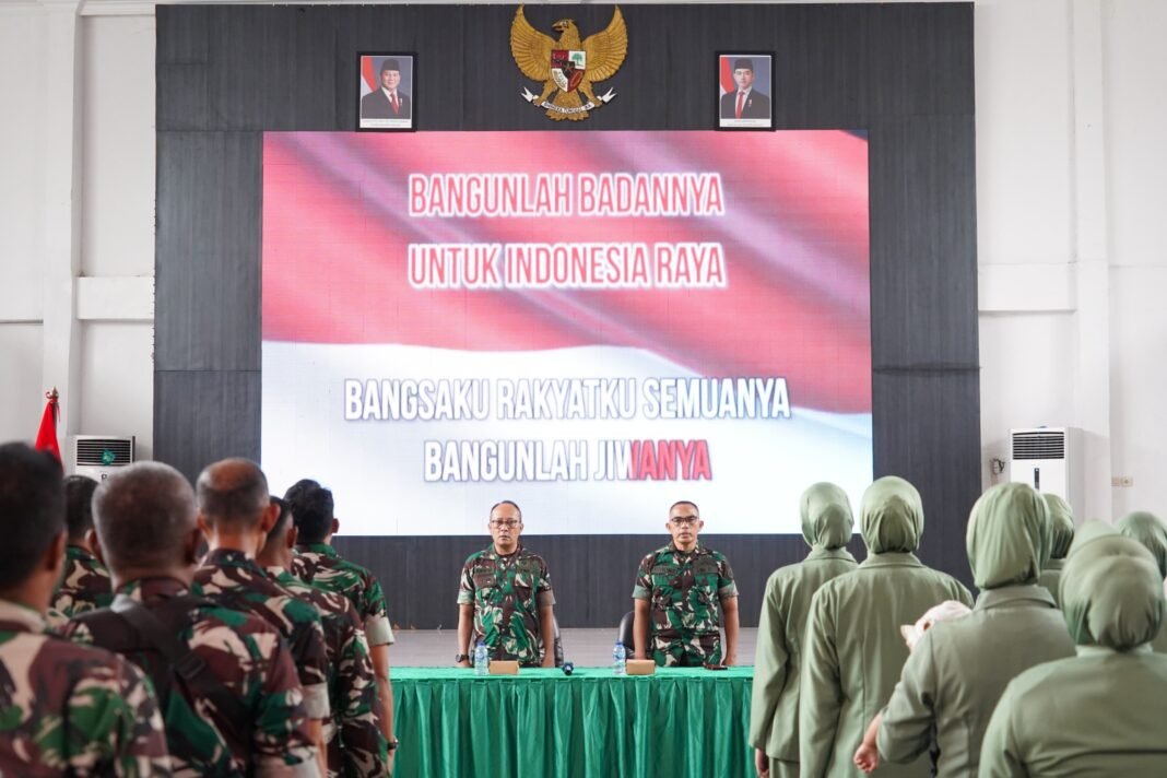 Bangun Budaya Taat Hukum, Korem 101/Antasari Berikan Pembekalan kepada Prajurit dan Persit