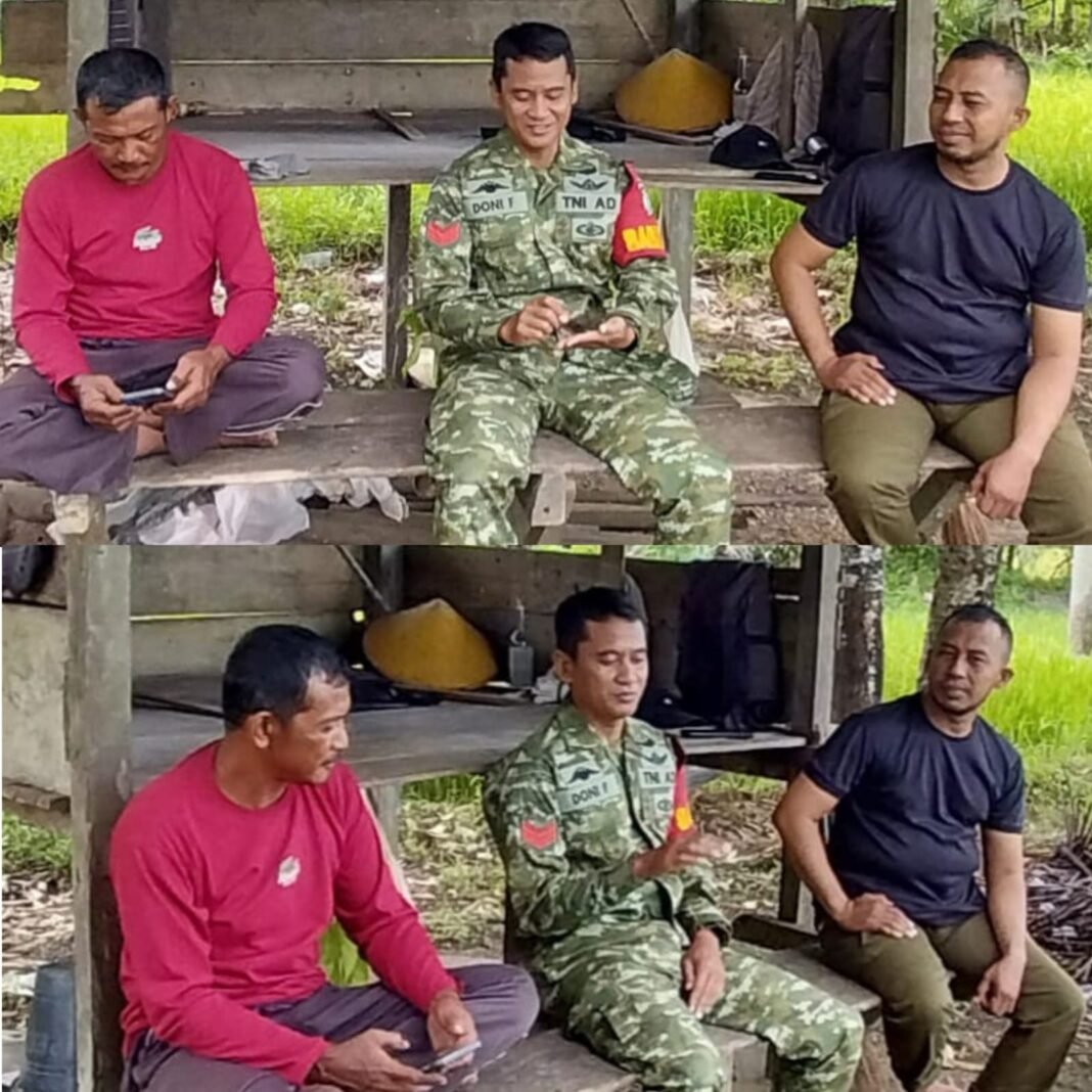 Komsos Humanis Babinsa Aceh Barat, Bangun Masyarakat Religius dan Harmonis