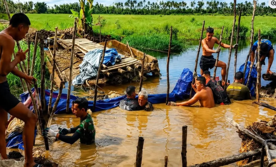 Masyarakat Wajok Hilir Sambut Baik Pembangunan Jembatan