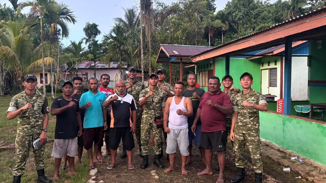 Perhatian TNI untuk Kesehatan Masyarakat Supiori melalui Program SEHATI