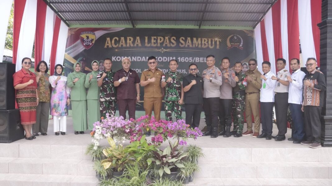 Serah Terima Jabatan Dandim 1605/Belu: Komitmen Terhadap Keberlanjutan