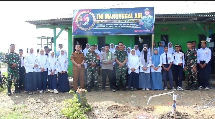 Air Bersih untuk Santri: Kado Istimewa HUT ke-69 Kodam Hasanuddin