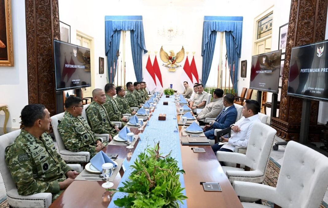 Presiden Prabowo dan TNI Bahas Pembangunan Berkelanjutan