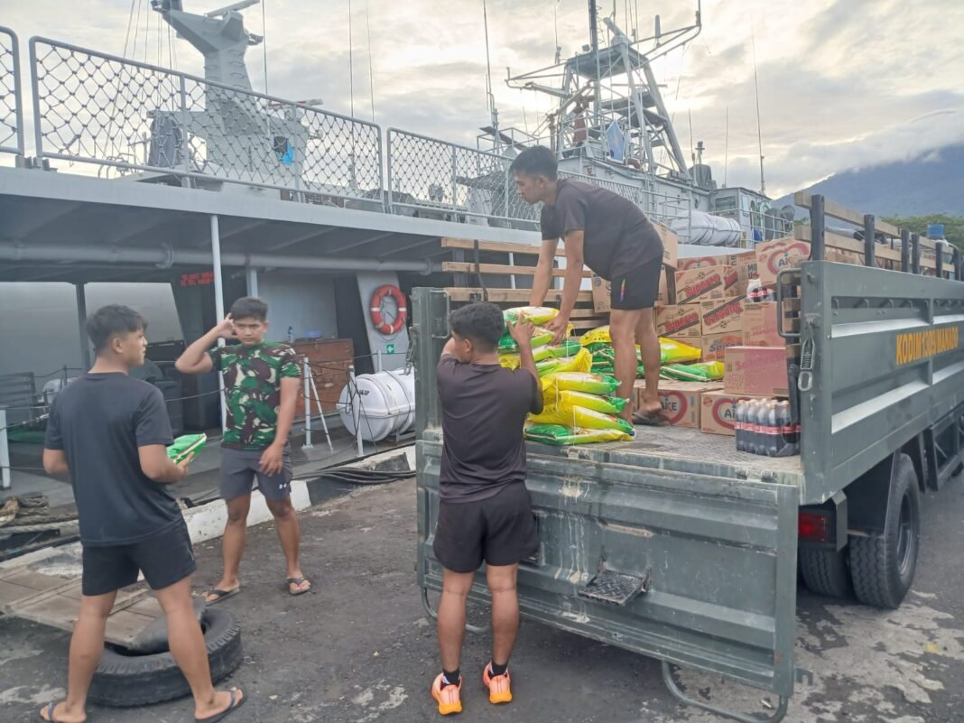 TNI Kembali Tunjukkan Kepedulian dengan Bantuan di Kepulauan Sangihe