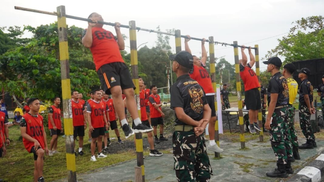 Semangat Tinggi Prajurit Kodim 1015/Sampit dalam Garjas 2026