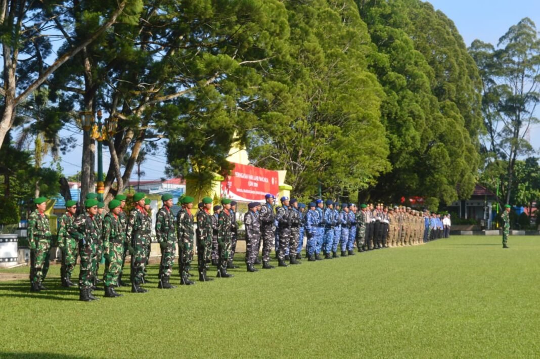 Upacara Peringatan Hari Lahir Pancasila di Kobar