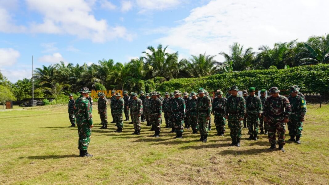Latihan Menembak Kodim 1015/Sampit Buat Prajurit Lebih Siap