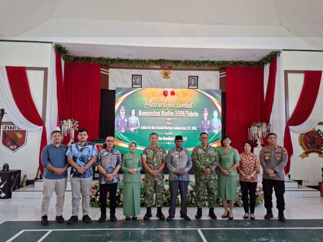 Lepas Sambut Dandim 1508/Tobelo, Perkuat Sinergitas TNI dan Pemerintah Daerah untuk Kemajuan Halmahera Utara
