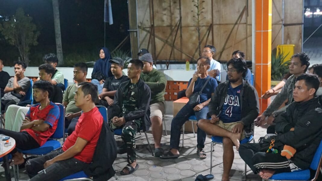 Kegiatan Nonton Bareng Piala Dunia 2026 oleh Kodim 1016/Plk