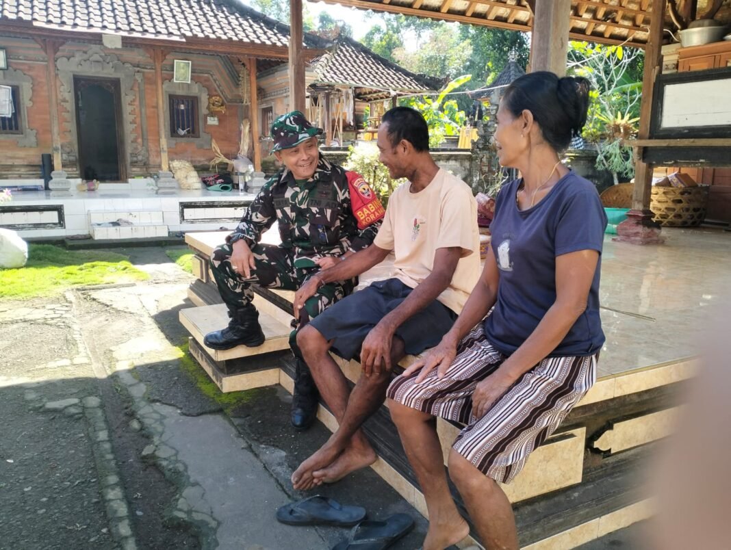 Komsos Babinsa di Bakas, Kunci Keamanan dan Kesejahteraan Warga