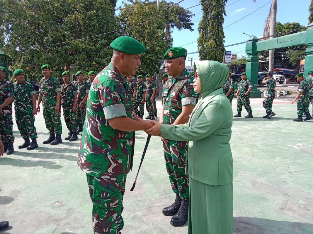 Acara Korp Raport di Kodim 1420/Sidrap Mengenang Kapten Inf Abdul Rajab