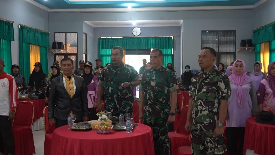 Melalui PKBN, Kodim 1015/Sampit Tingkatkan Kesadaran Bela Negara Keluarga TNI