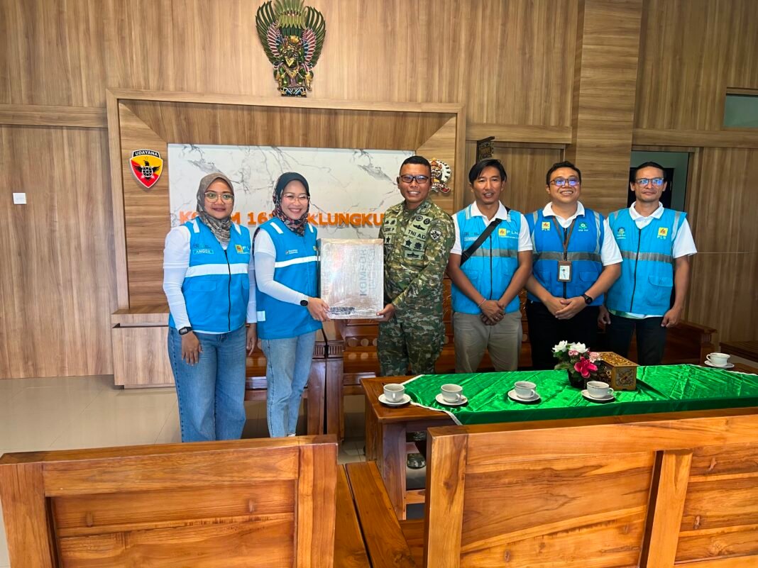 Pertemuan PLN UP3 Bali Timur dan Kodim Klungkung untuk Pasokan Listrik Aman