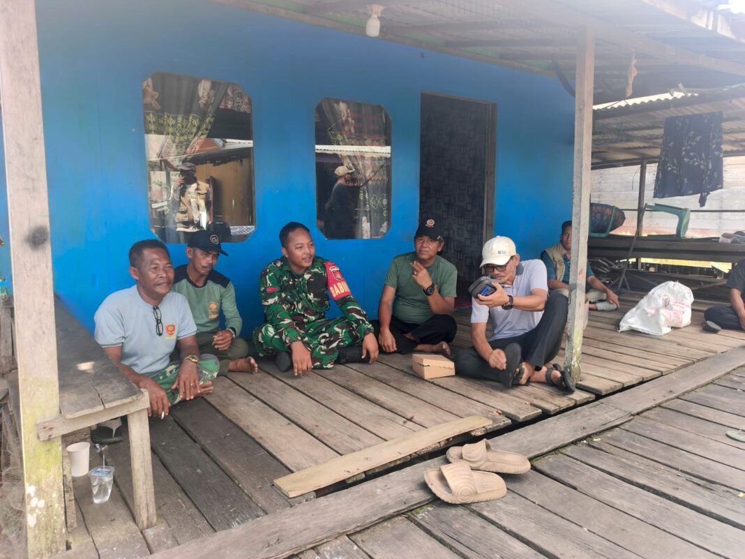 Kegiatan Komunikasi Sosial Babinsa di Seruyan Hilir