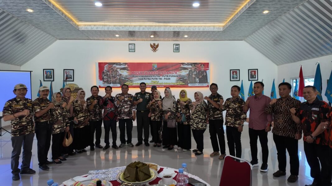 Muscab X FKPPI Sidrap dan Wajo: Membangun Komitmen Generasi Purnawirawan TNI-Polri