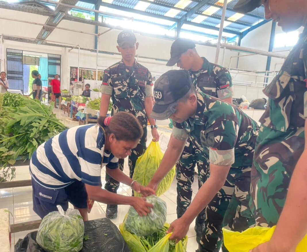 Yonif TP 859/RBK Dorong Ekonomi Masyarakat Lewat Program MAKMUR