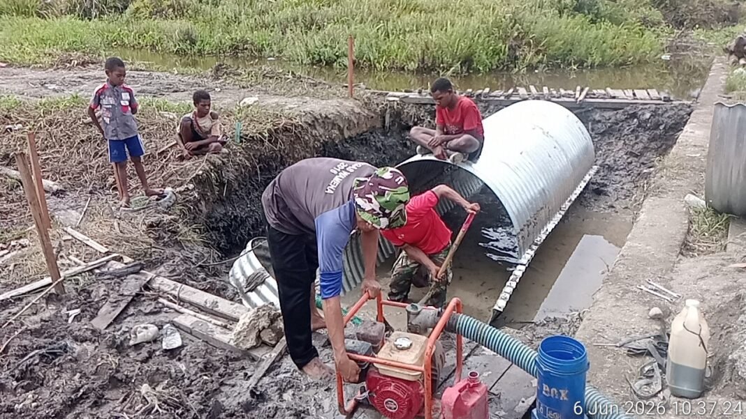 GOTONG ROYONG UNTUK JEMBATAN GARUDA ARAMCO TA. 2026 DI NABIRE