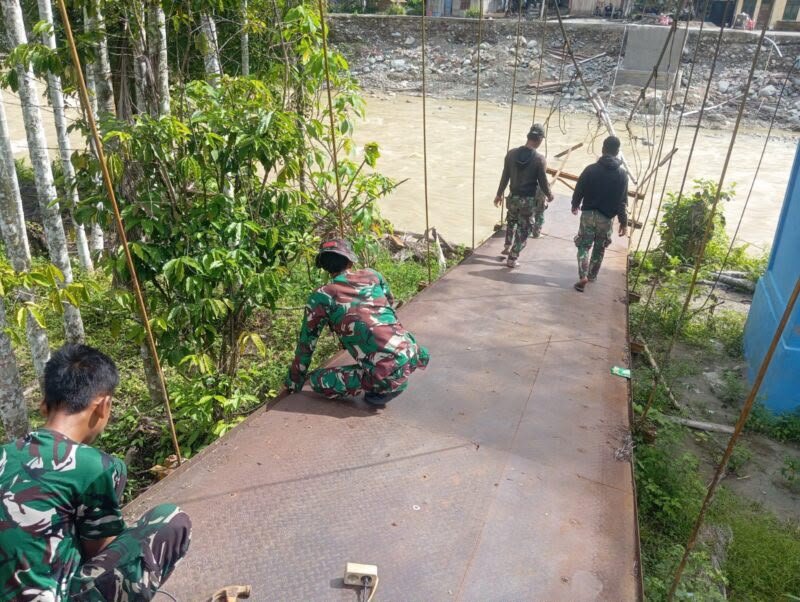 Jembatan Gantung Garuda Jadi Harapan Baru Warga Beutong Ateuh untuk Mobilitas dan Perekonomian Desa