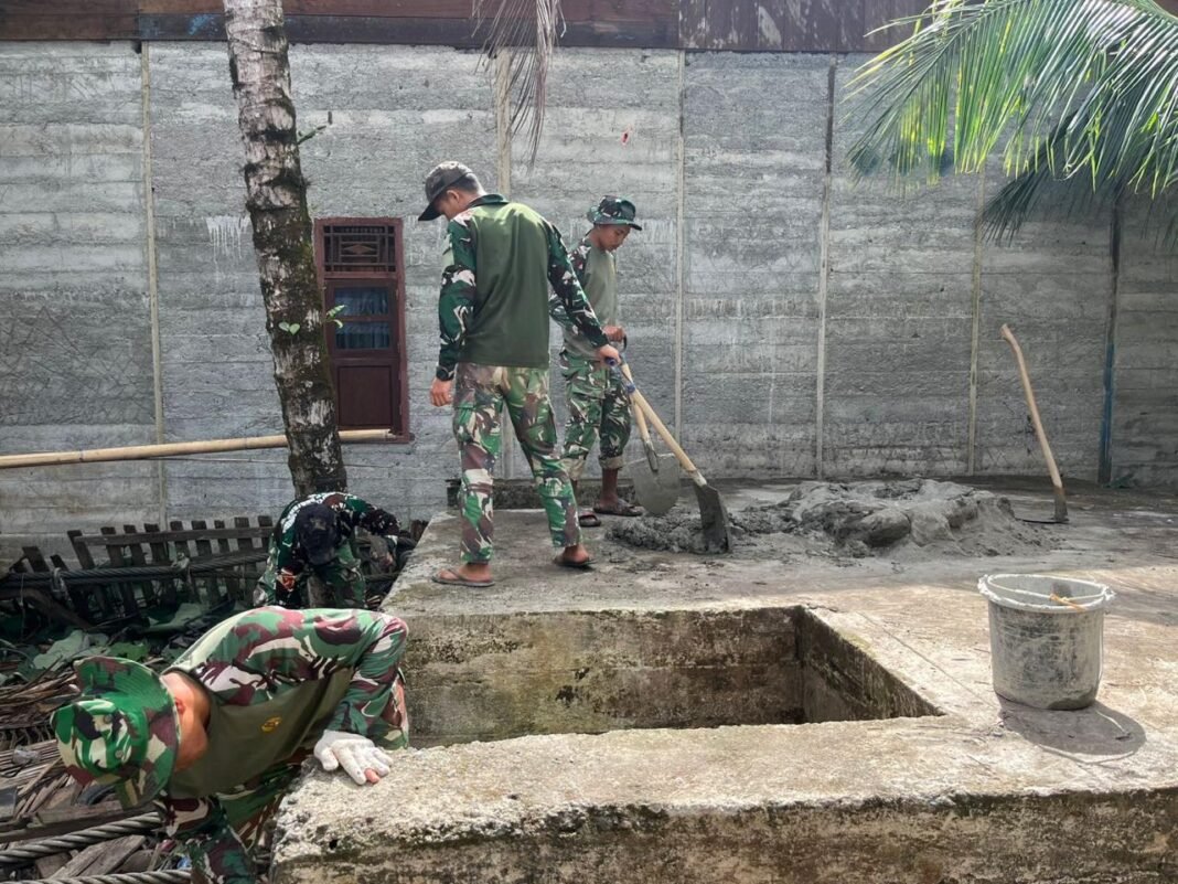 Satgas TNI Percepat Pembangunan Jembatan Gantung Perintis Garuda di Nagan Raya untuk Pulihkan Akses Warga