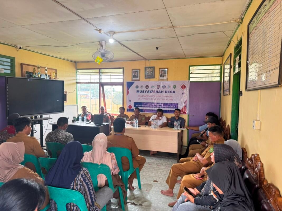 Musyawarah Indeks Desa 2026 Digelar di Kutai Timur, Babinsa Tekankan Pentingnya Data Akurat