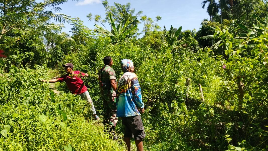 Babinsa Koramil 03/Setia Bakti Intensifkan Patroli Karhutla di Wilayah Rawan Kebakaran Aceh Jaya