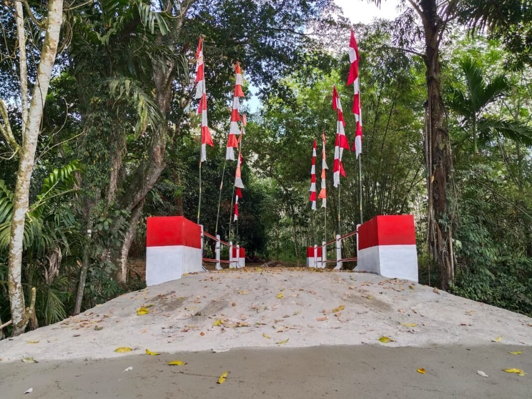 Gotong Royong TNI dan Warga Berbuah Hasil, Jembatan Garuda Kini Berdiri Kokoh
