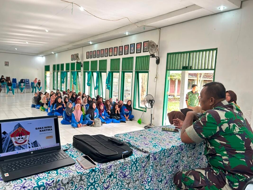 Bentuk Generasi Tangguh, Koramil 0909-05/Muara Bengkal Gencarkan Pembinaan Pelajar