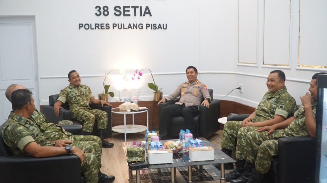 Penguatan Sinergitas TNI-Polri oleh Dandim 1011/Klk