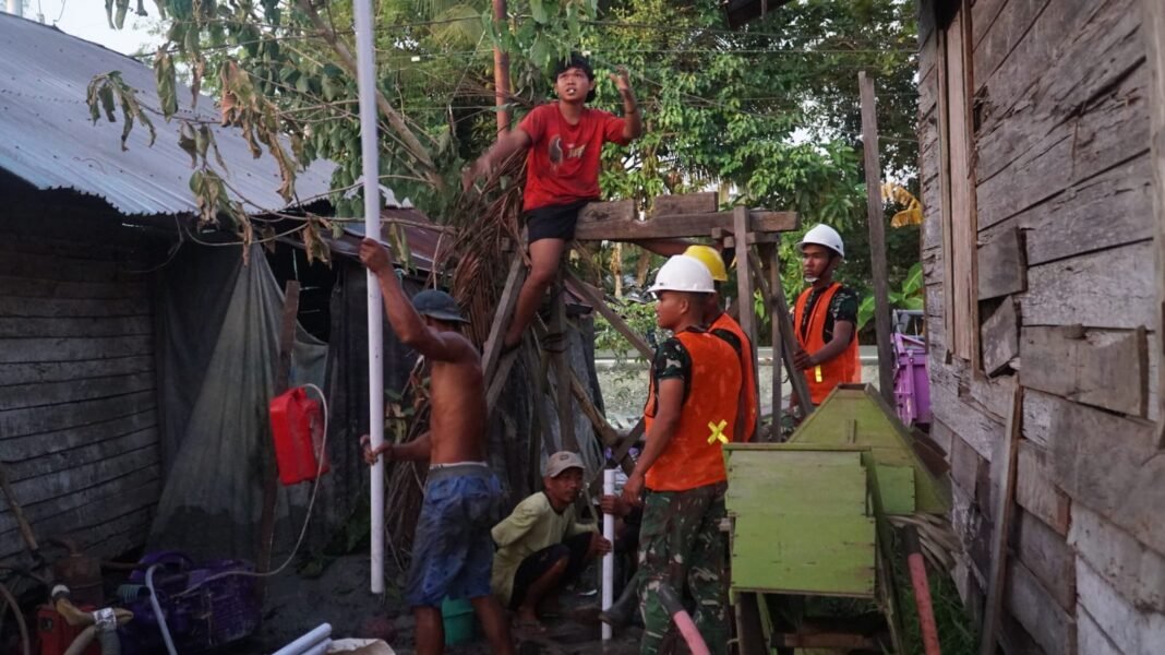 Pembangunan Sumur Bor sebagai Prioritas TMMD Reguler Ke-129