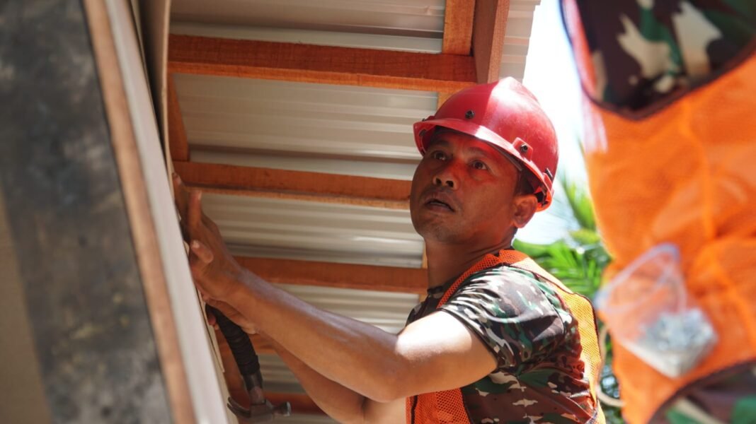 Program TMMD Ke-129: Pembangunan RTLH Walianto Semakin Membaik