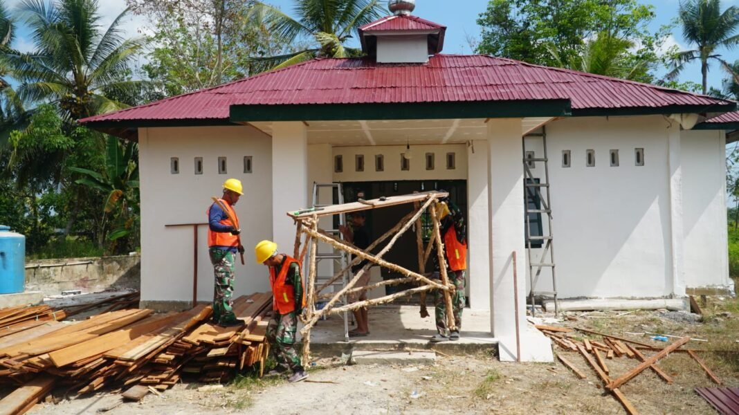 TMMD Reguler Ke-129: Penyempurnaan Musholla Darul Iman untuk Kebaikan Bersama